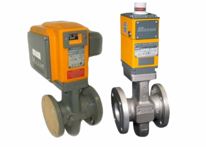 Imagem de Válvulas de bloqueio com atuador eletromecânico ou pneumático